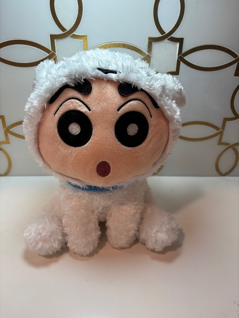 Crayon Shin-chan Sitting Mascot Shiro Nohara Shinnosuke Japan